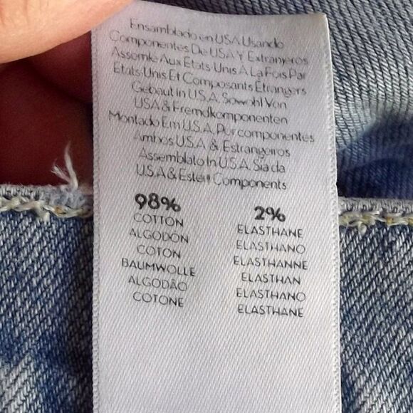 MOTHER Jeans, 25, Destroyed, The Sinner/Thanks for Nothin', Light Blue Ankle - Picture 15 of 16